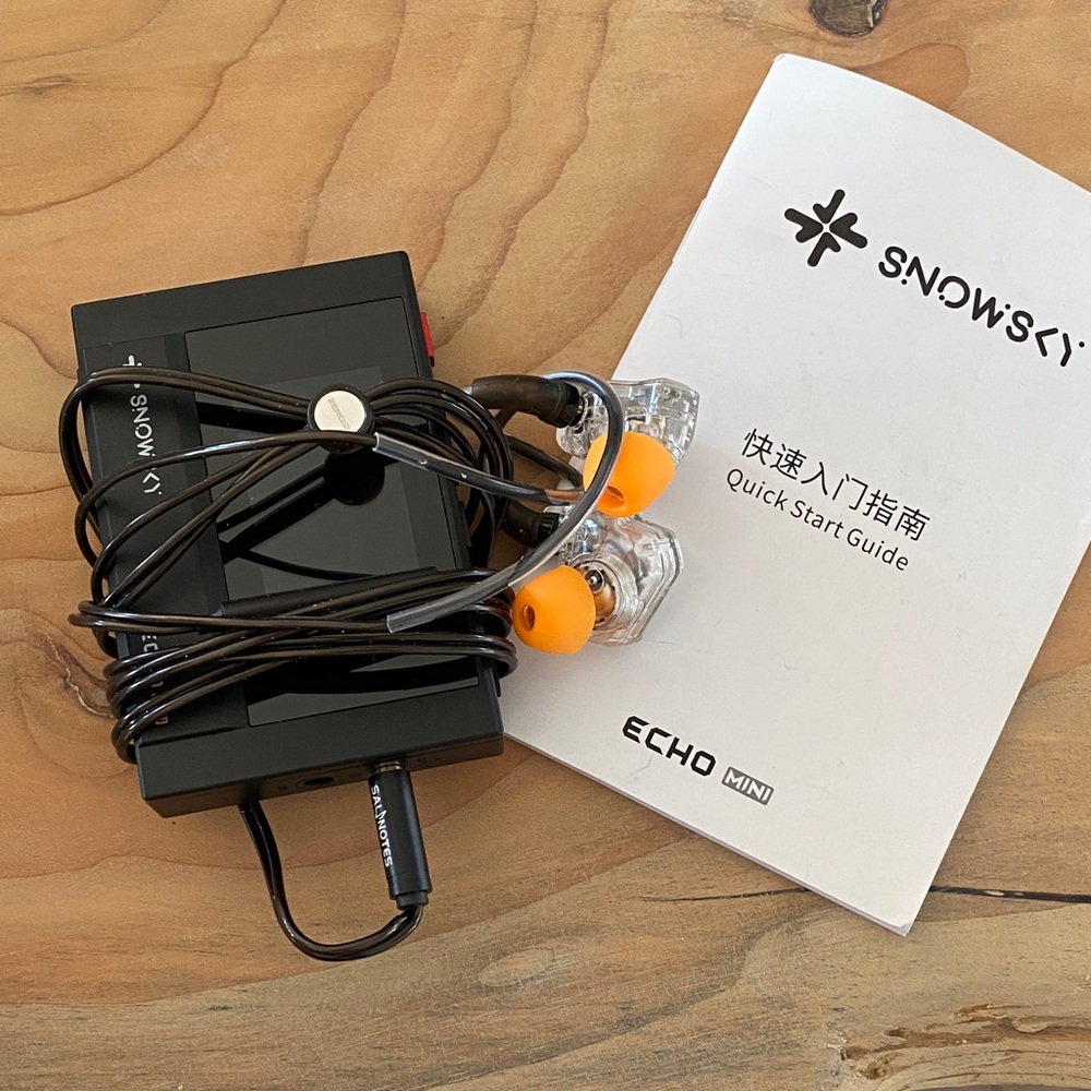SnowSky Echo Mini Audio Device with Earbuds
